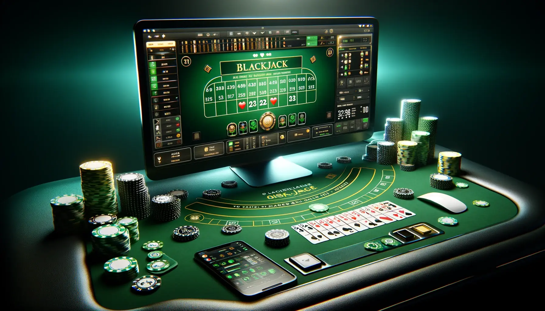 Quatro blackjack game